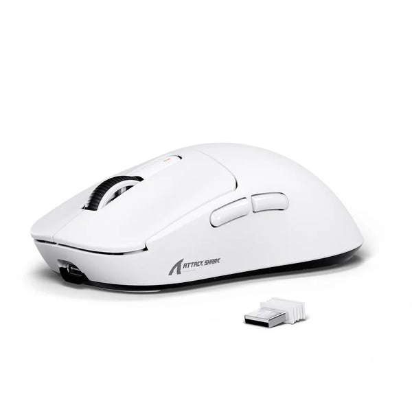 ATTACK SHARK X3 Wireless Gaming Mouse PAW3395 Superlight | Ultra-Fast Precision Control – Freax.pk